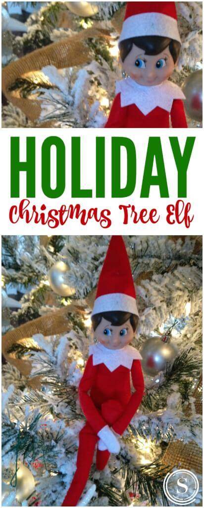 Holiday Christmas Tree Elf