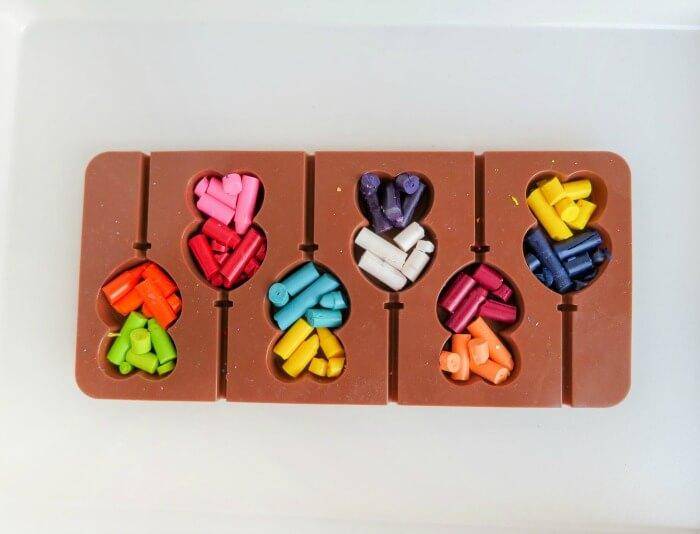 How to Make Heart Crayons