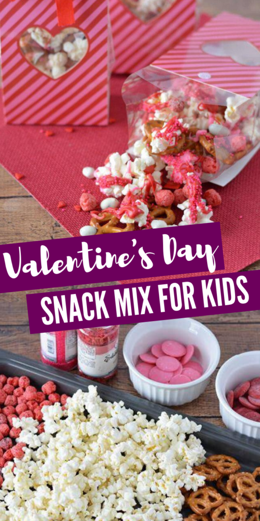 Valentines Day Snack Mix Recipe for Class Parties