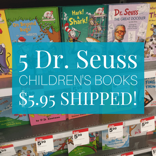 5 Dr. Seuss Books