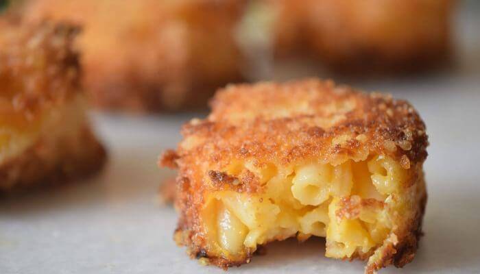 Fried Mac and Cheese Bites Recipe Featured