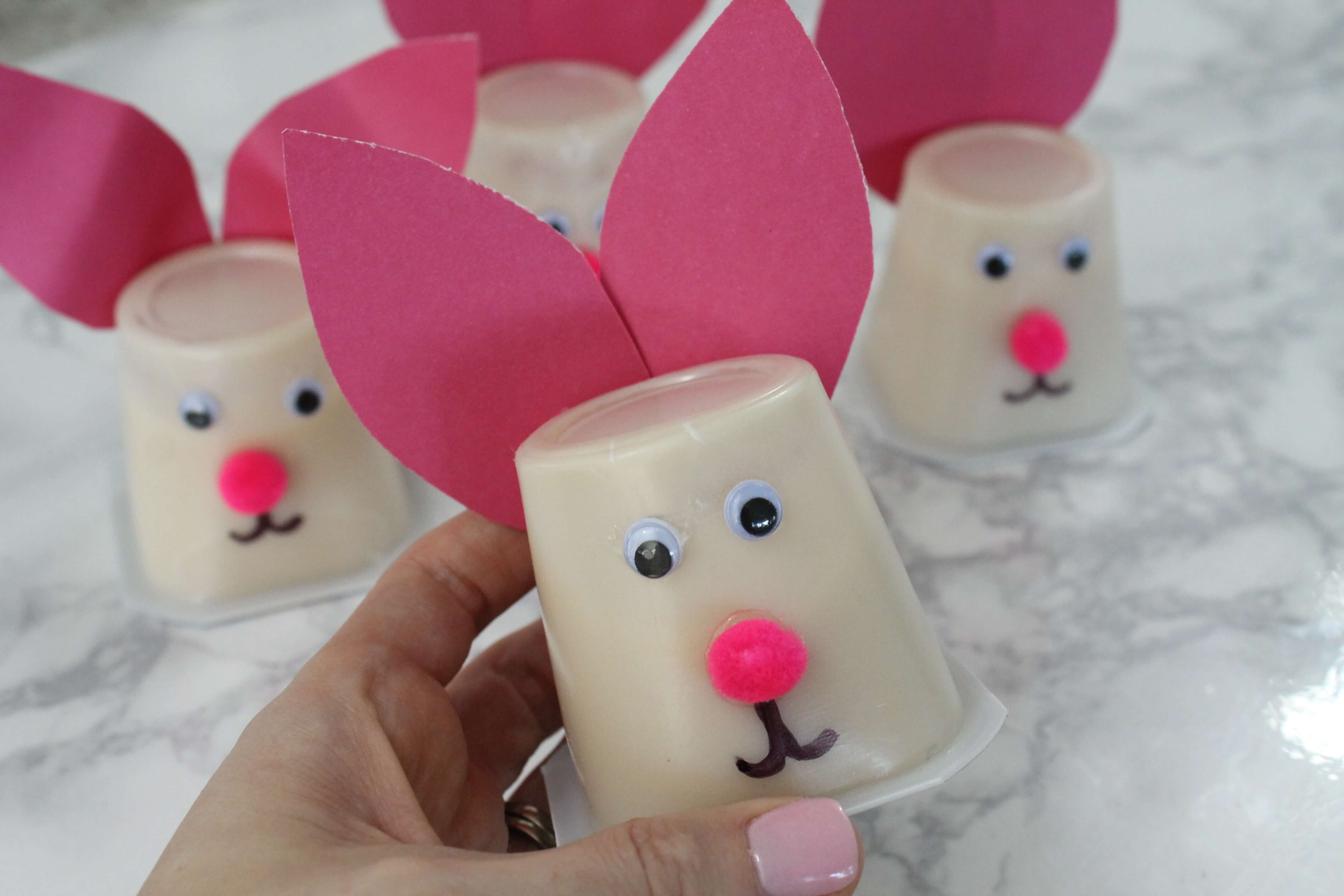 How To Make Easter Basket Pudding Cups