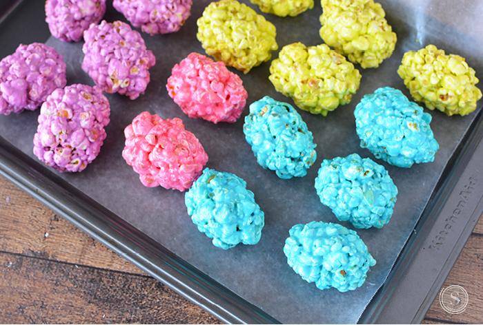 Easter Popcorn Eggs