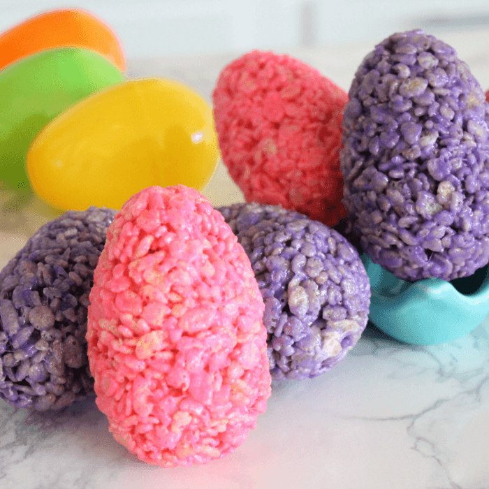 Rice Krispy Easter Eggs Recipe