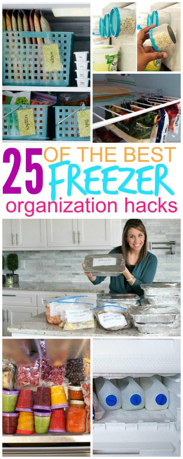 25 Ways to Organize Your Freezer That Will Save Your Sanity