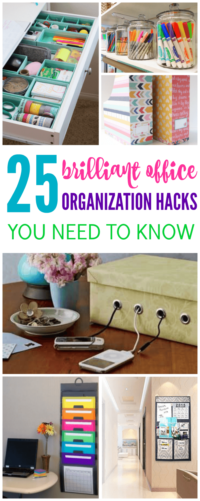 25 Brilliant Office Organization Hacks You Need to Know!