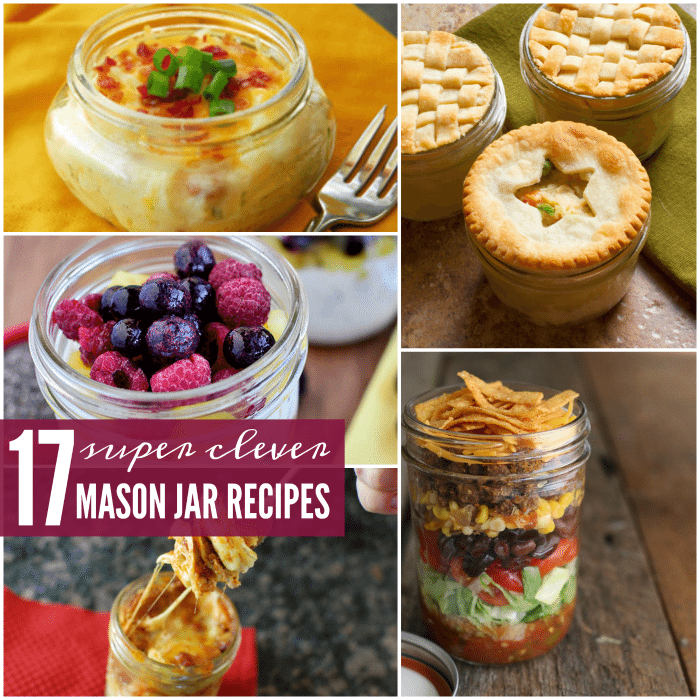 Here are 17 Clever Mason Jar Recipes for People on the Go that you'll definitely want to try!