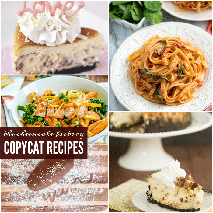 Yum! Here are 21 of the BEST Cheesecake Factory Copycat Recipes you have to try