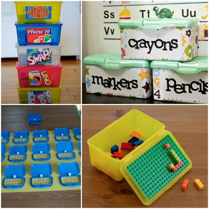 Check out these 15 Surprising Ways to Re-Use Baby Wipe Containers, you'll be up cycling your products and you can use them for some really, really great ideas!