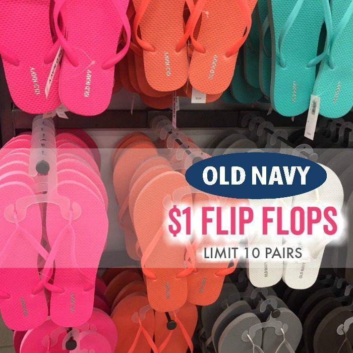 Old navy $1 flip flop sale 2019 canada on sale