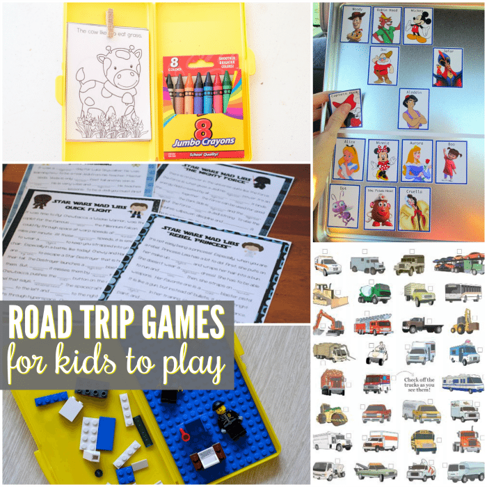 These awesome Road Trip Games for Kids to Play in the Car are perfect for long road trips!