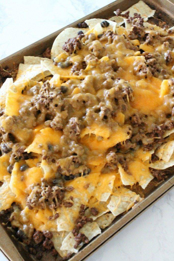 I am loving these delicious Sheet Pan Nachos Recipe with Homemade Taco Seasoning