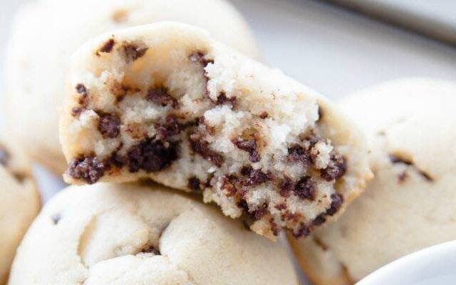 Chocolate Chip Pancake Bites Featured