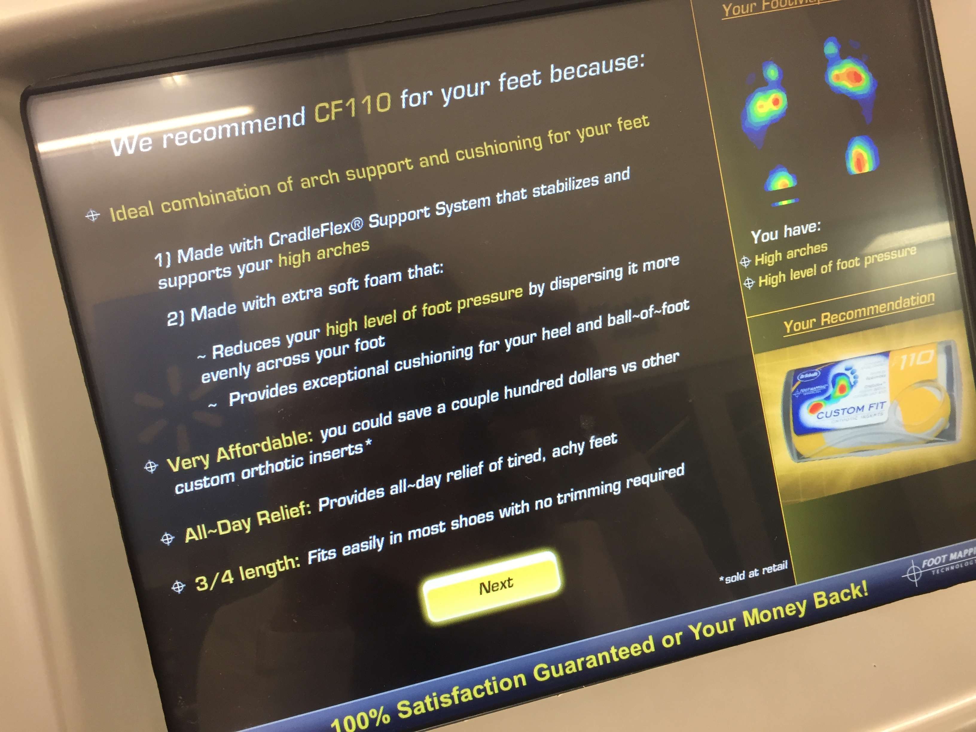 Dr. Scholl’s Custom Orthotic Inserts