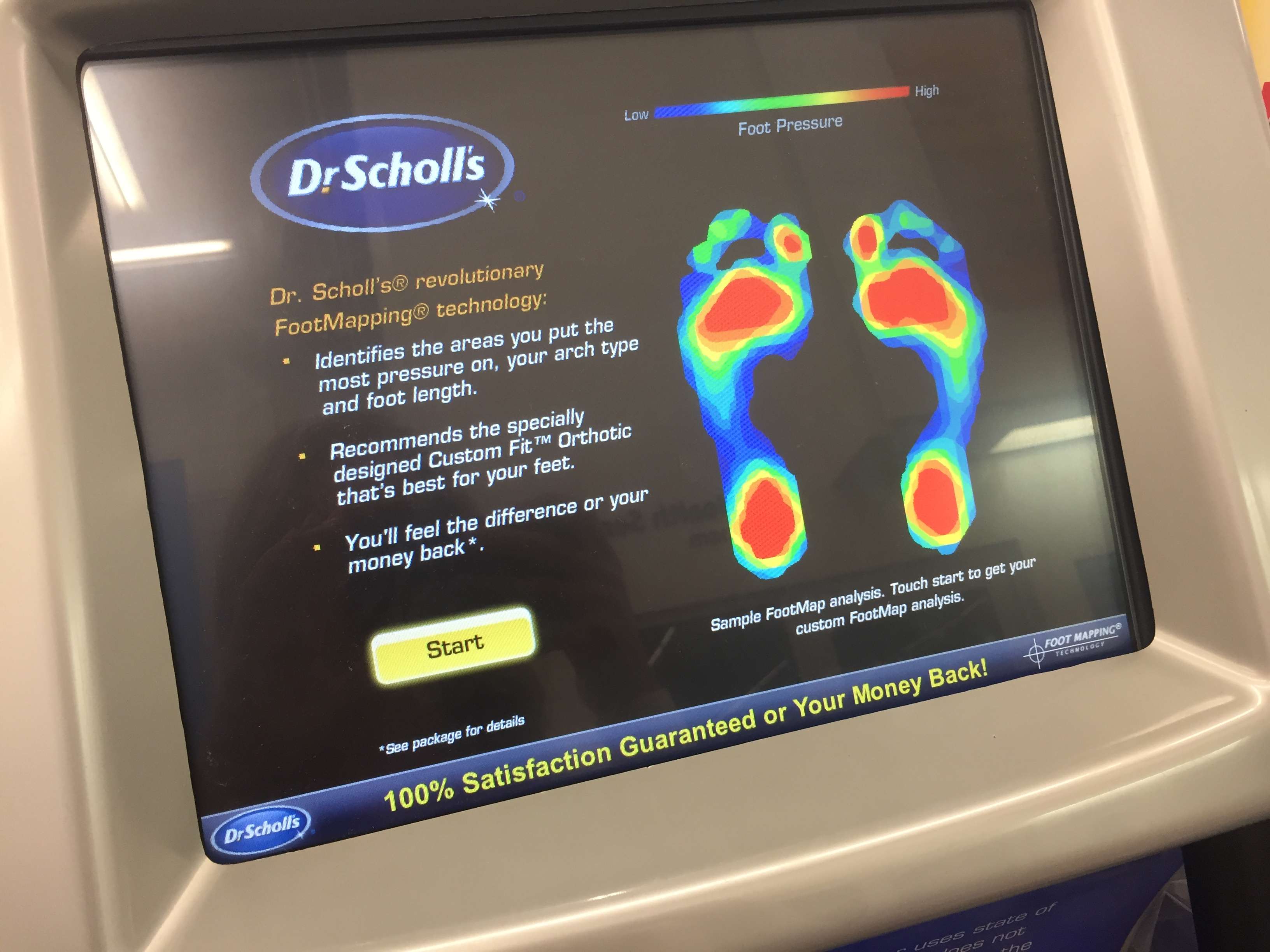 Dr. Scholl's Custom Fit Kiosk