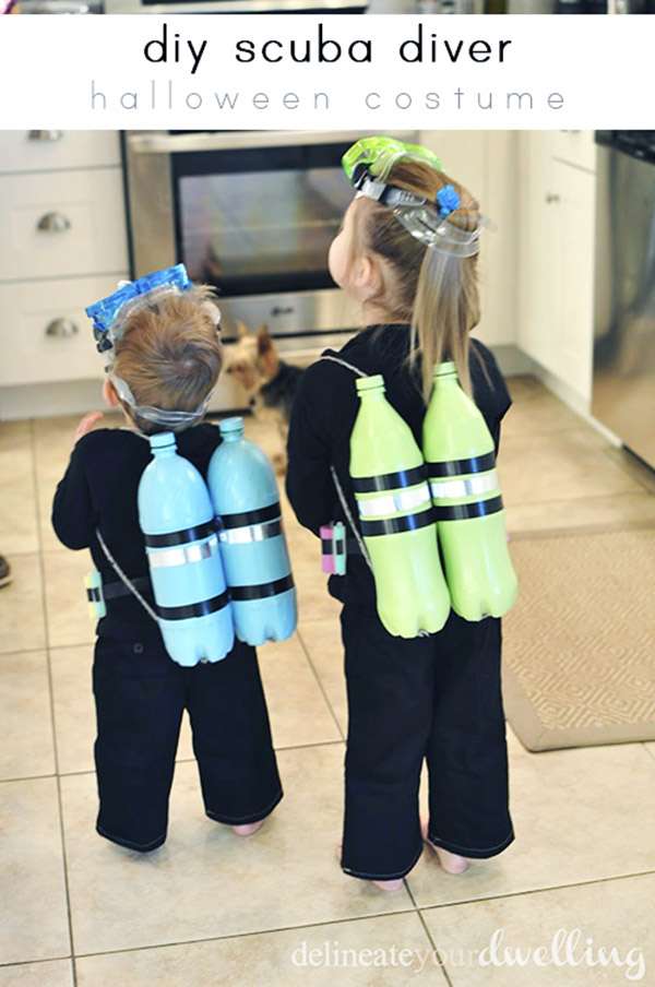 Scuba Diver DIY Halloween Costume