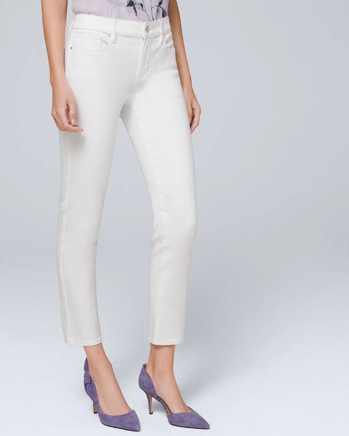 White House Black Market Sale - woman in jeans