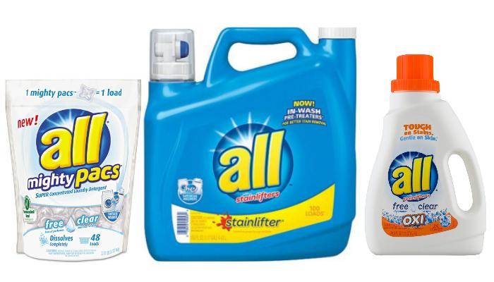 Printable All Coupons for Laundry Detergent and Mighty Pacs