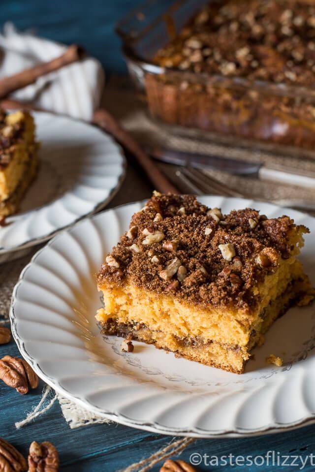 Butterscotch Coffee Cake Fall Dessert Recipes Without Pumpkin