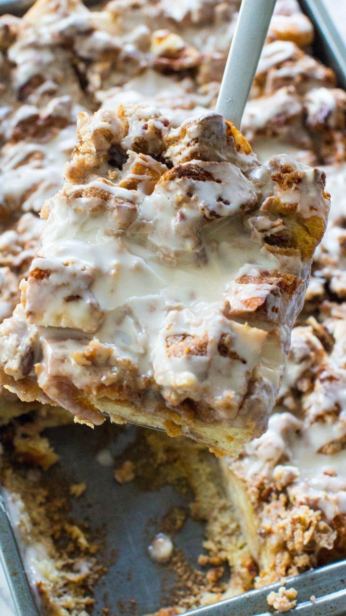 Cinnamon Roll Bake