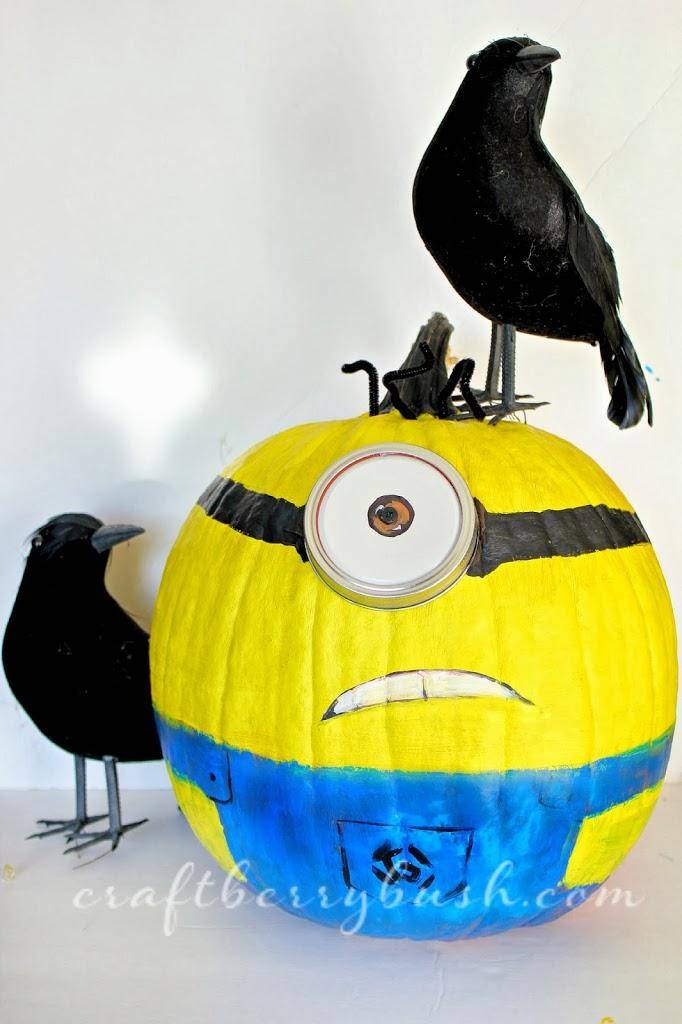 Minion Pumpkin Ideas for Kids