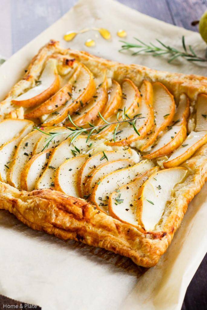 Pear Tart Fall Dessert Recipe