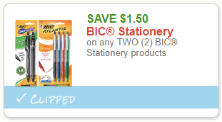 Bic Pens Coupons | Best Deals on Bic Pens for Back To School and More