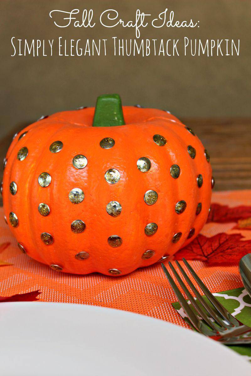 Thumbtack Pumpkin