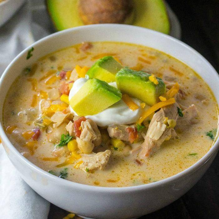 White Chicken Chili Crockpot Recipe! - Passion For Savings