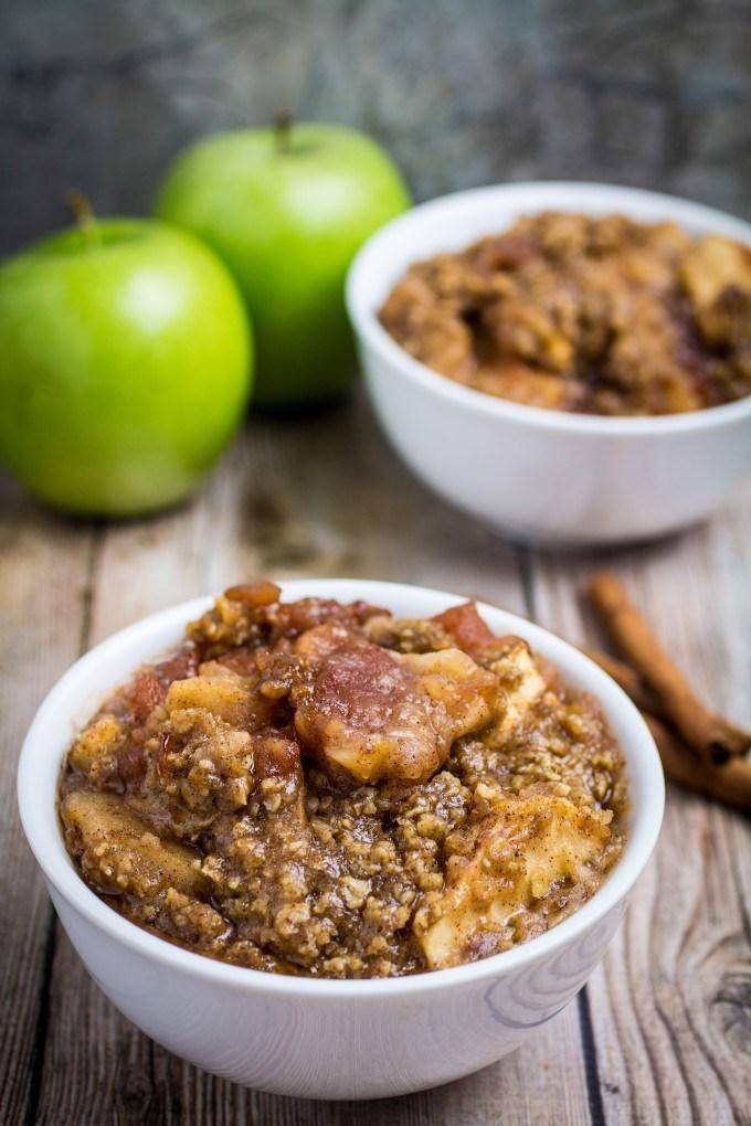 Slow Cooker Apple Crisp Recipe