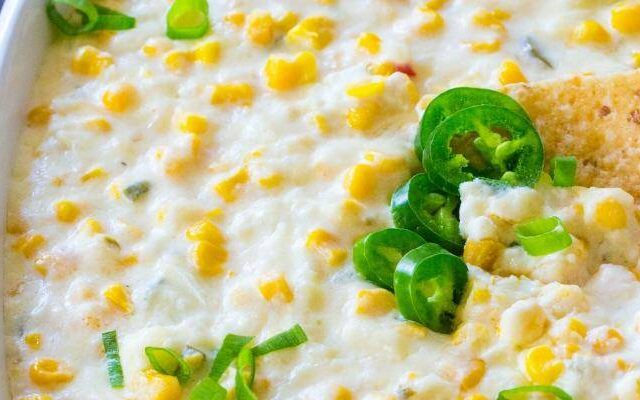 Creamy Jalapeno Corn Dip