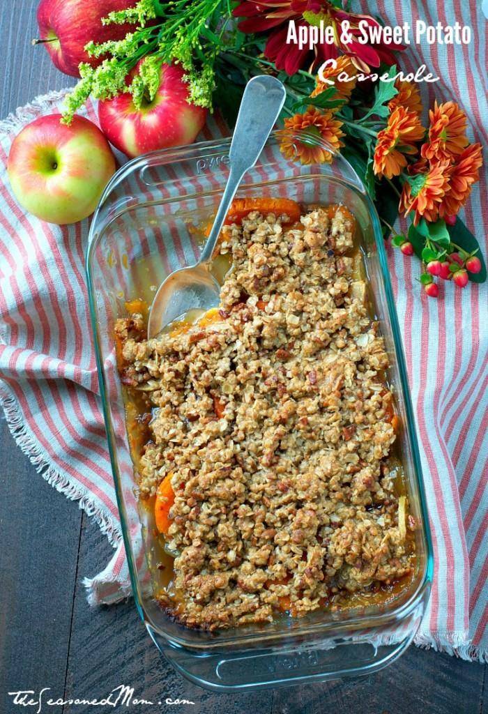 Easy Apple & Sweet Potato Casserole Recipe 