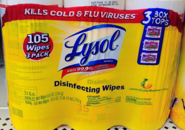 FREE Lysol Disinfecting Wipes