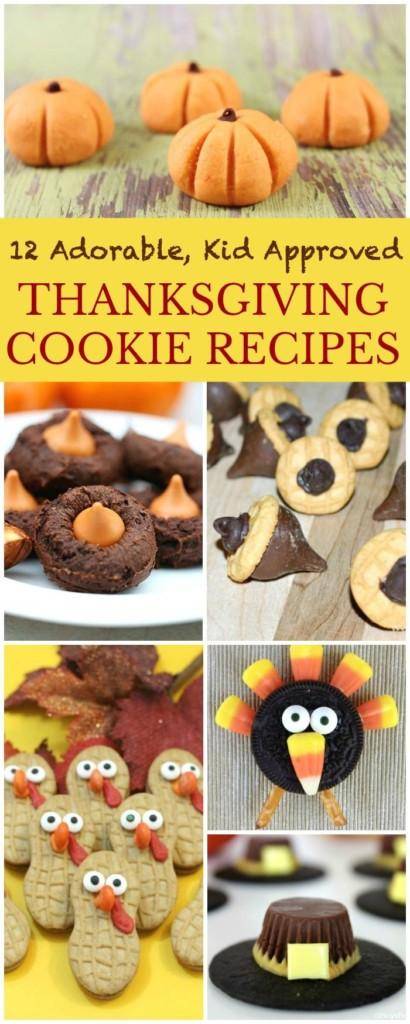 Thanksgiving Cookies Recipes are fun to make with your kids and grand kids! Make cookie recipes for Thanksgiving and deliver to Teachers, Firemen and more!