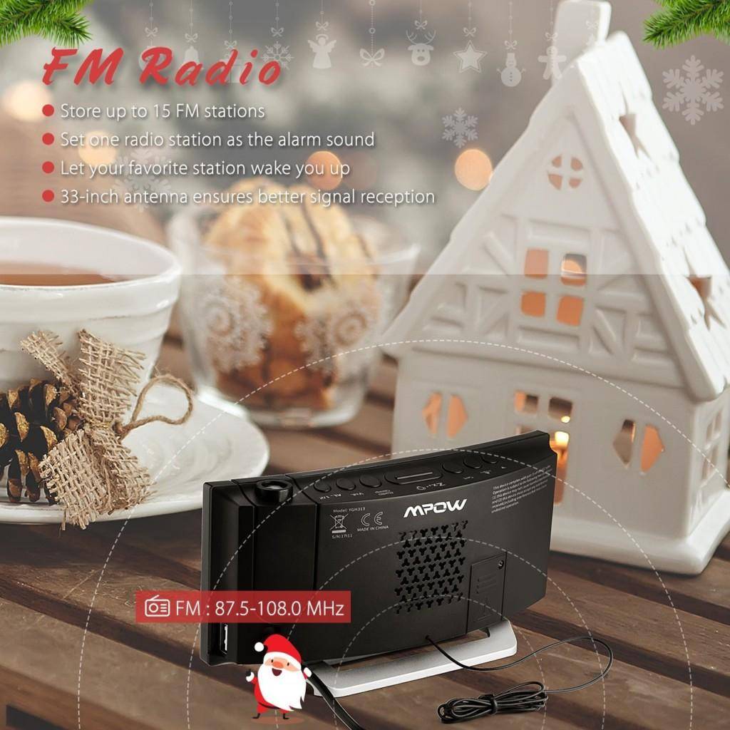 FM Radio Alarm Clock