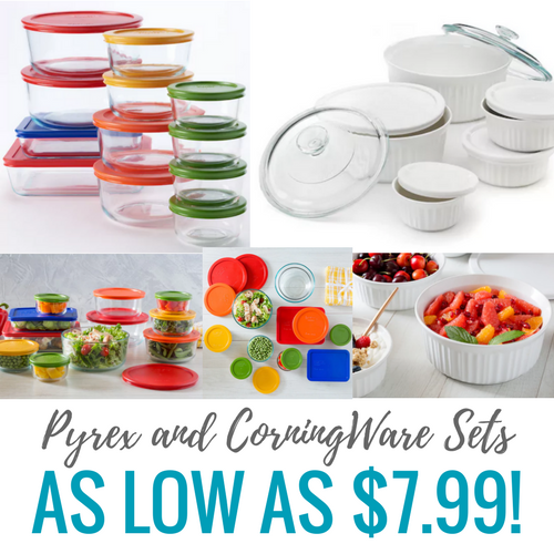 Pyrex and CorningWare on Sale