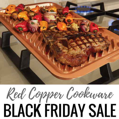 Red Copper Cookware on Sale