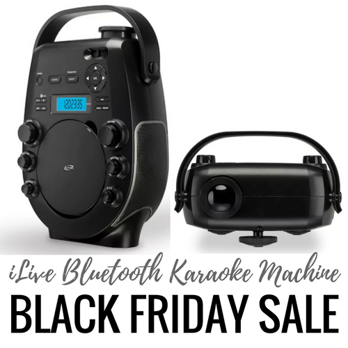 iLive Bluetooth Karaoke Machine Black Friday Sale