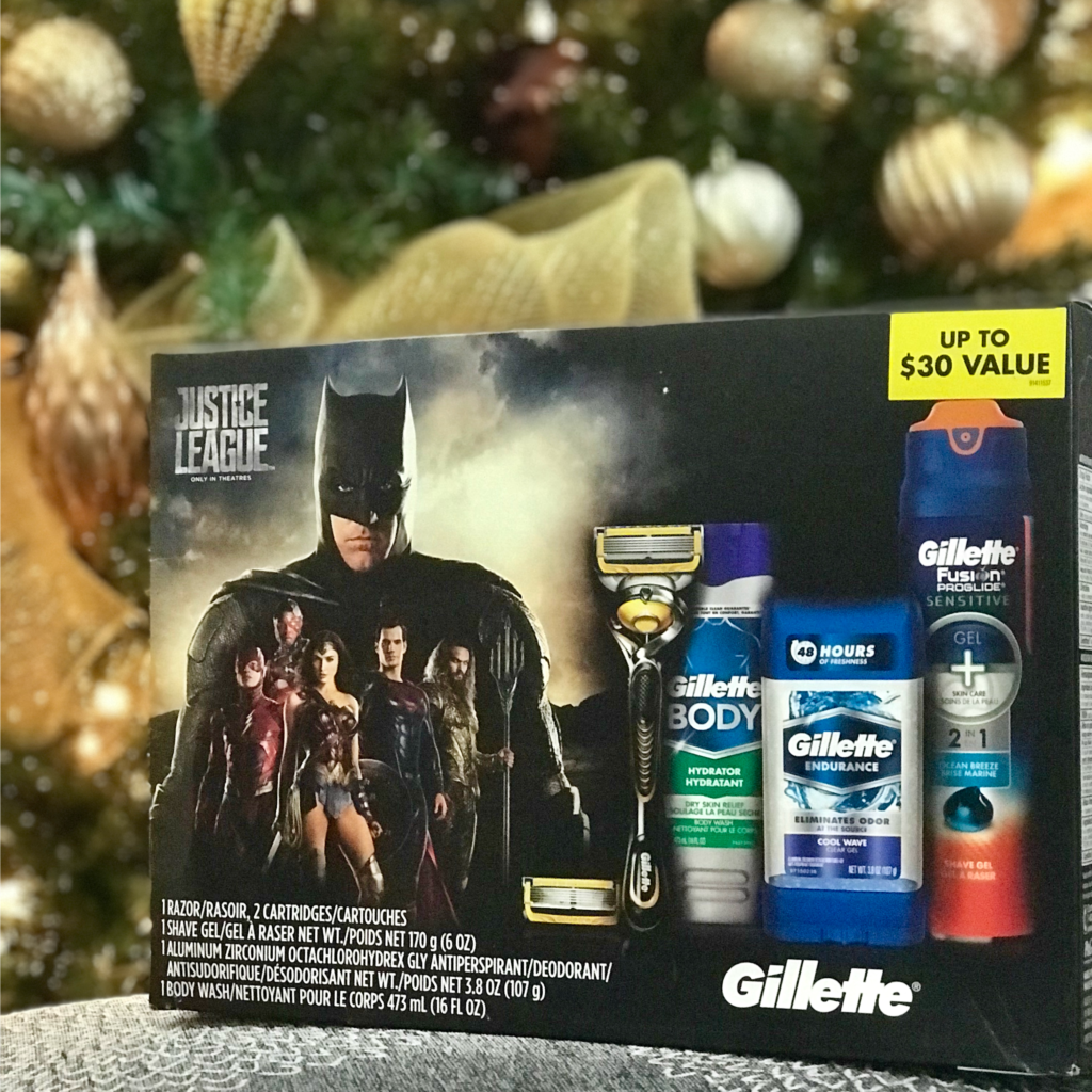 Gillette Justice League Gift Set 