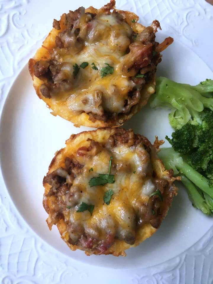 Keto Taco Cups
