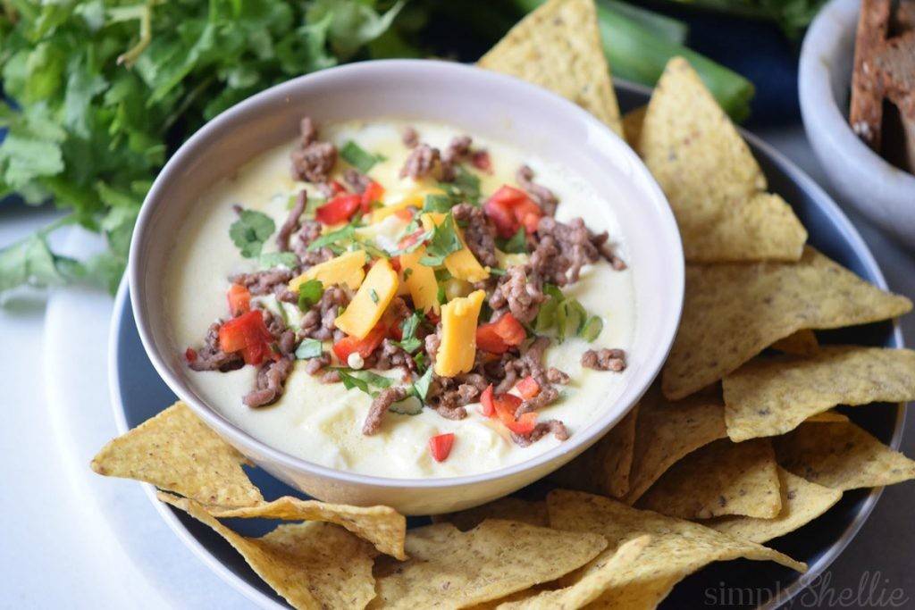 Beef Enchilada Dip Finger Food