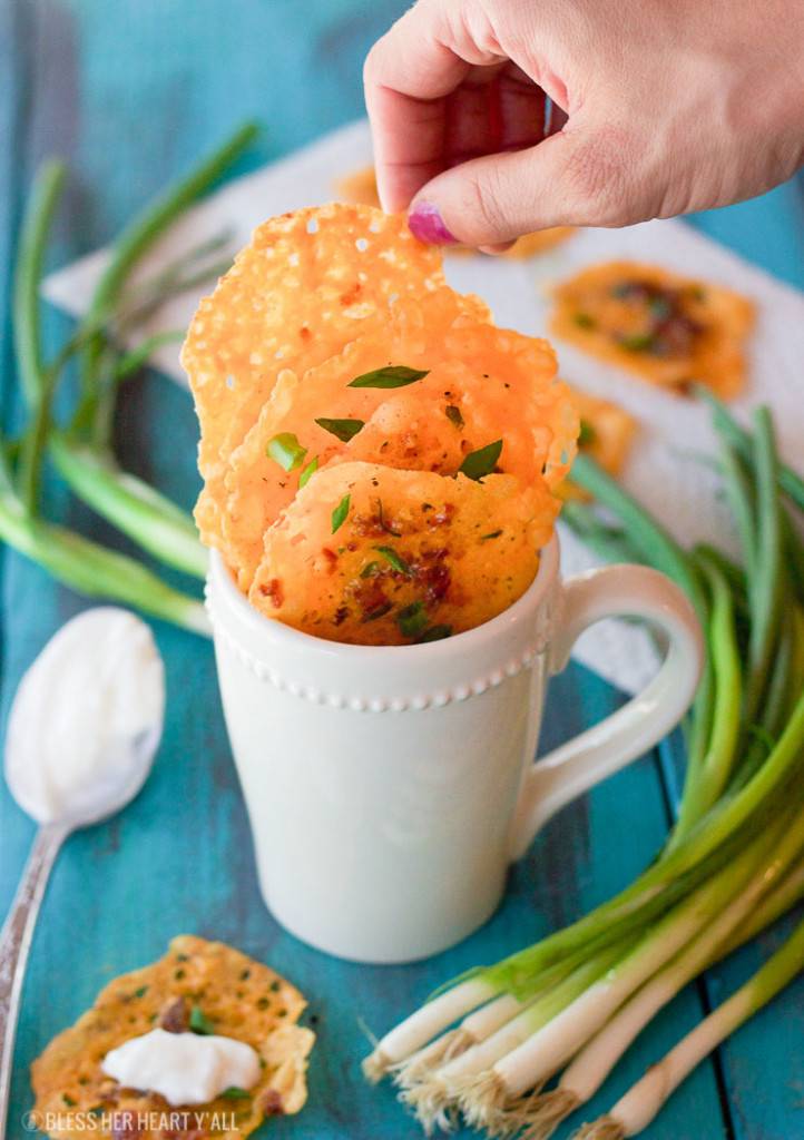 Bacon Cheddar Crisps Finger Foods