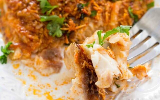 Parmesan Baked Tilapia Featured