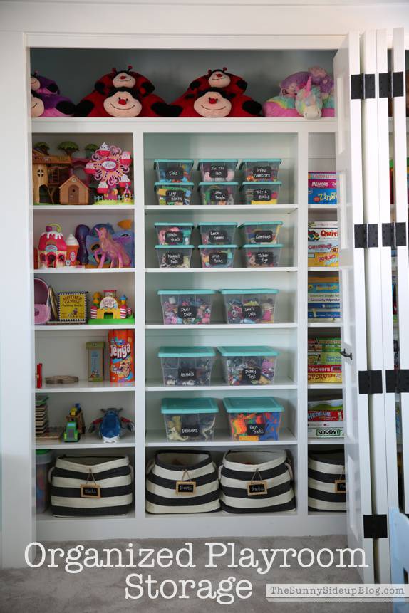 Playroom Organization Hacks for less than $10
