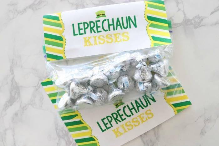 Leprechaun Kisses Free Printable