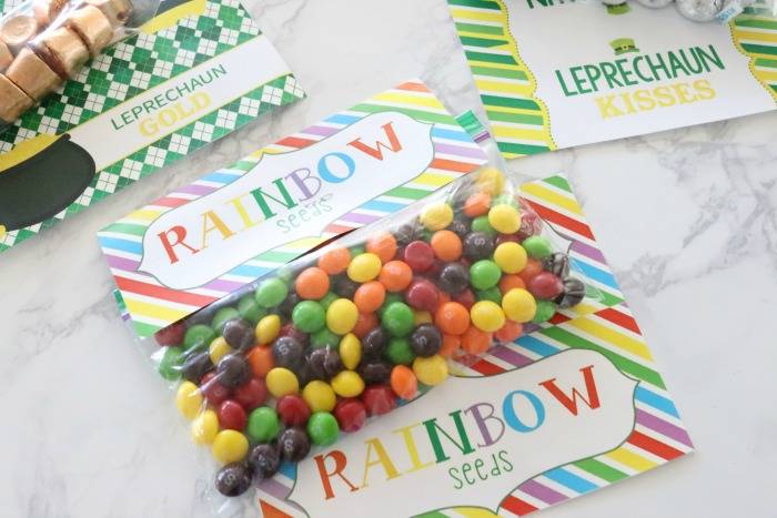 Rainbow Seeds Free Printable