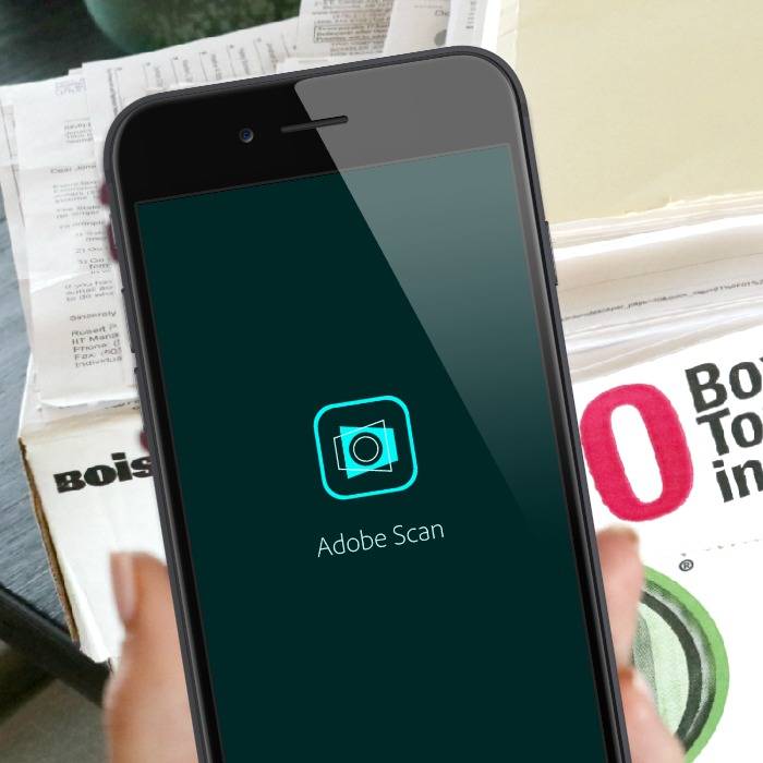 Turn paper documents into PDFs