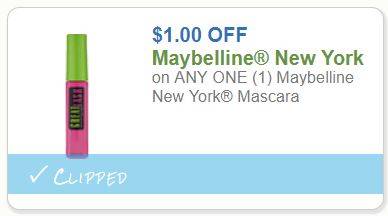 Maybelline Mascara Coupons | Great Lash, Falsies, Sales &amp; Cheap Deals