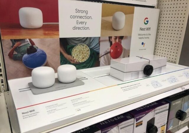 Nest Deals - nest items on display in store