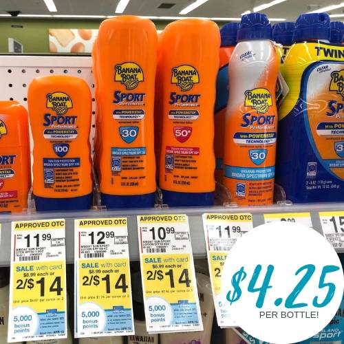 Banana Boat Sunscreen Coupons | Cheap Deals and Sales